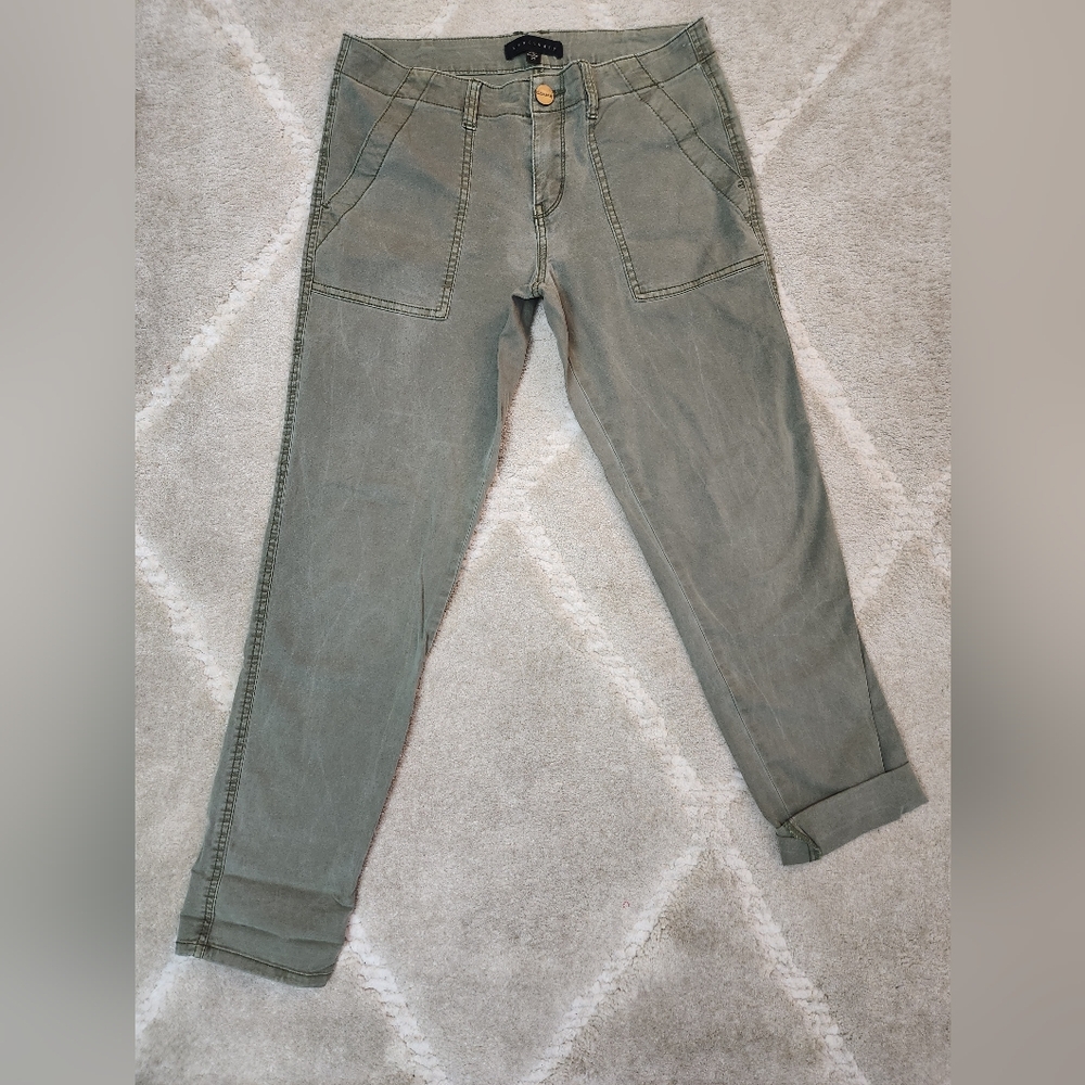 Women's Sanctuary Brand Olive Jeans Size 25 Army Green